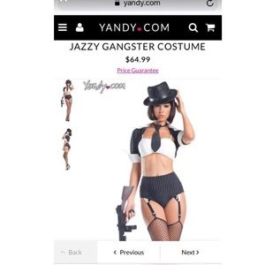 Gangster Halloween costume